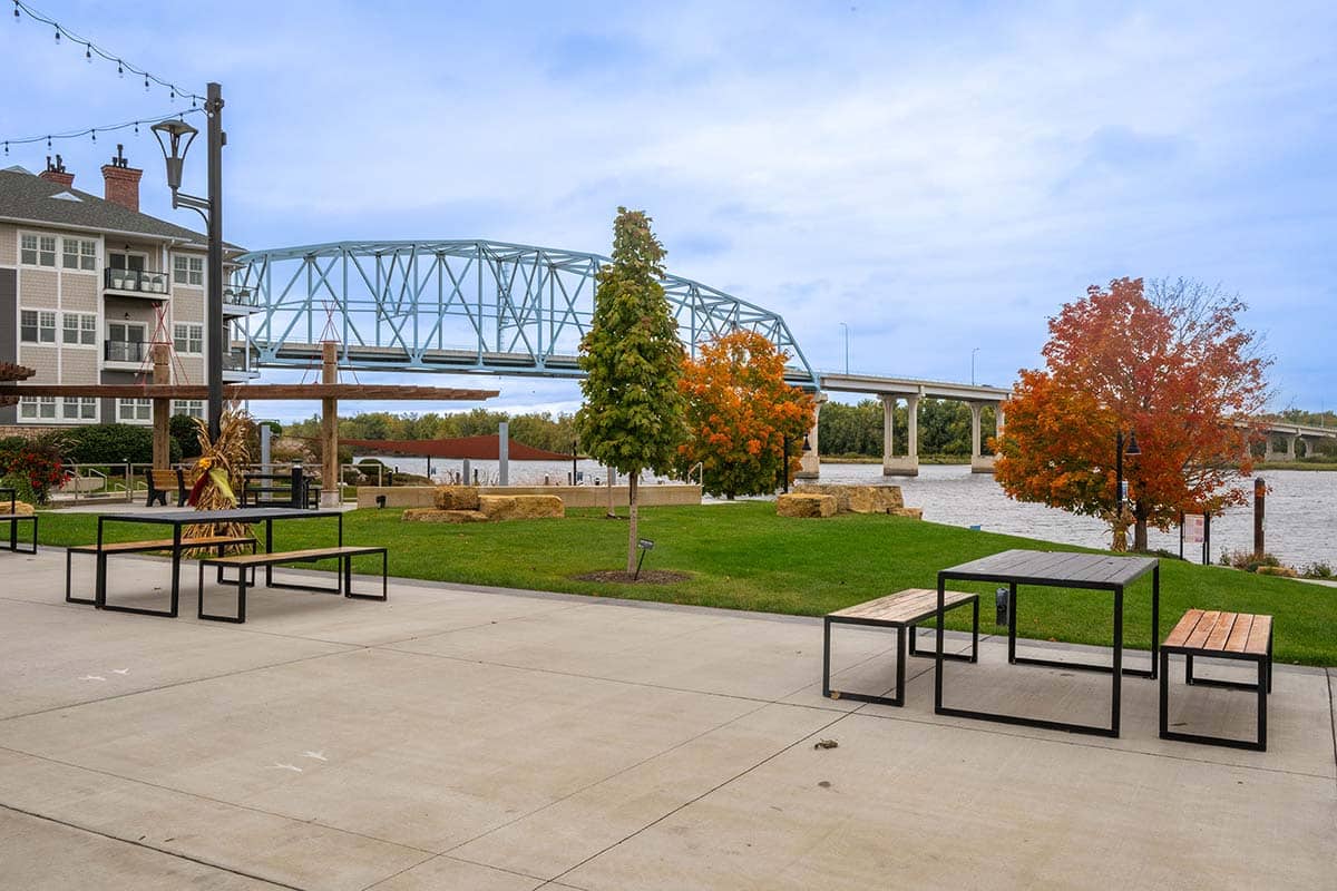 Picnic Area With River View