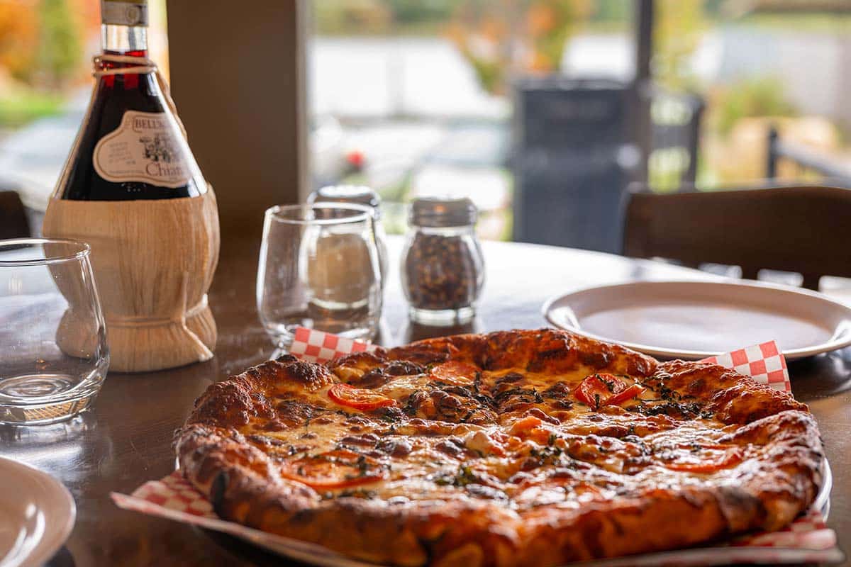 Pizza With Wine
